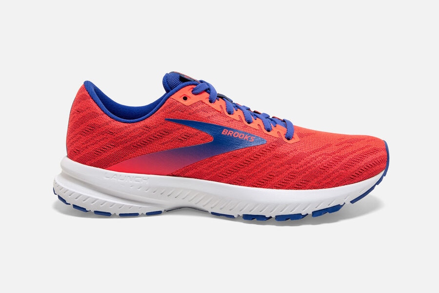 Brooks Launch 7 Road Running Shoes - Womens - Orange/Blue - CS8473061